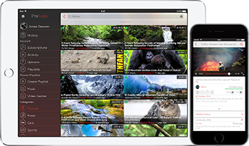 protube on iOS
