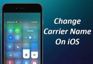 Change Carrier Name On iPhone