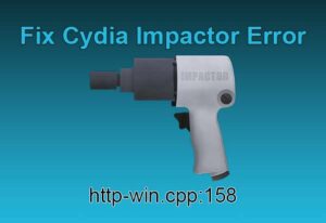 Cydia-Impactor-Error-158