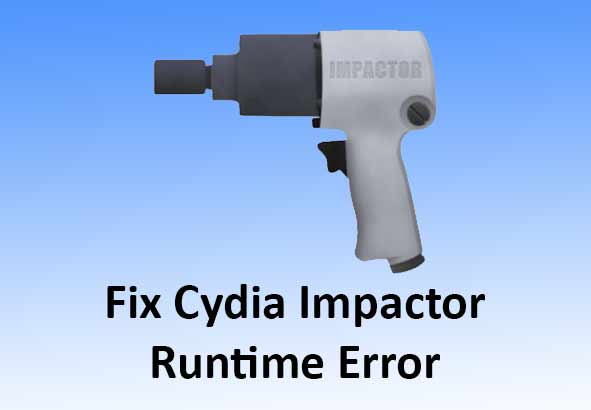 Cydia Impactor is a useful tool which you can use to sideload IPA apps to iPhone, iPad, and iPods. Even your iOS device not jailbroken, you can sideload some limited apps to your iOS device. When we are using Cydia Impactor, sometime we might face errors. "Cydia Impactor Runtime Error" is also one of the error when you are going to sideload IPA app. Hence, In this article, you will find the solution for the Cydia Impactor Runtime Error.  Cause for Cydia Impactor Runtime Error  "runtime error!" "This application has requested the Runtime to terminate it in an unusual way."     Furthermore, this error is getting on Windows computers. It doesn't mean that Mac computers don't get this error. There are few reasons to get this error and also Most of the time, the issue is in Cydia Impactor issue or windows computer drivers issues.  How to Fix Cydia Impactor Runtime Error Use Latest version of Cydia Impactor  Firstly, Make sure to use the latest version of Cydia Impactor tool. You can download the newest version of Cydia Impactor from the official site  Re-installs iTunes  If you are using an old version of iTunes, download the latest version of iTunes and install it.  Find a new IPA file  Try to find IPA files from trusted sources. Because some of IPA files are not working correctly and it makes issues on Cydia Impactor.  Change the USB cable and port  Use other USB cable and different USB port. Sometimes USB cable and port make issues.  Hard reset your iOS device  Do the hard reset your iOS device. The way of hard reset is different from each other latest iOS device. So, make sure to use to correct method to correct iOS device.  Use the Windows 10 operating system running computer  If you are using a windows computer, Make sure to use the latest windows operating system like Windows 10  Install Visual C++ Redistribution latest version  If you are using windows, You need to download the latest version of Visual C++ from Microsoft.  Use the other computer  If none of the methods works for you. You need to change the computer and try to sideload IPA. It may work if your computer has any issues.  In addition, if you have more errors related to Cydia Impactor, read below articles.  Fix “Provision.cpp:173” Cydia Impactor Error 173 Cydia Impactor Error 81: How To Fix (6 Latest Methods) How To Fix Cydia Impactor Error 160 (4 Ways)  Moreover, If you are new to Cydia Impactor and getting an error is to make you less hope to install IPA apps. But we always try to provide the best way to solve Cydia Impactor errors. So, the above methods are the best solutions to fix the Cydia Impactor Runtime Error.