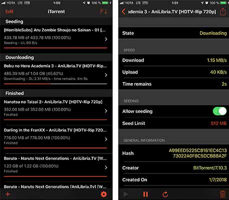 iTorrents For iOS