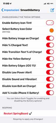  how to change your battery icon on iphone