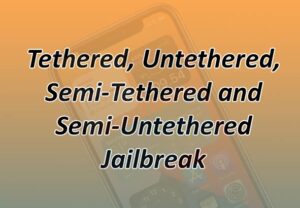Untethered Jailbreak