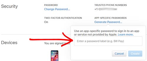 Apple-App-Specific-Password