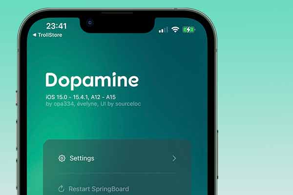 Dopamine for iOS 15