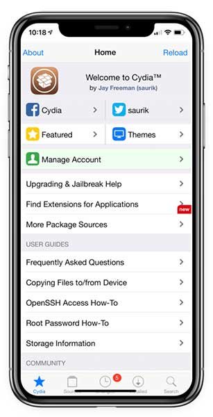 cydia app